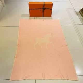 Hermès 愛馬仕 100 %喀什米爾 毛毯/寶寶毯/寶寶毛毯/嬰兒毛毯/羊絨毛毯 2手良品 保證正品