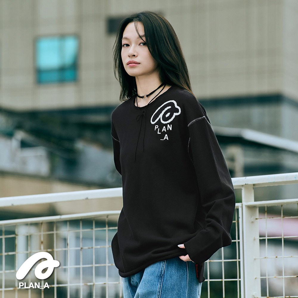 STAYREAL PLAN A奔向無限Logo長T