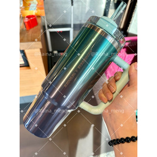 星巴克現貨💜STANLEY奇幻紫30oz不鏽鋼把手TOGO冷水杯887ml
