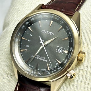 【CITIZEN 電波錶】GENT'S系列x電波x光動能x萬年曆x藍寶石鏡面男錶(CB0273-11H)
