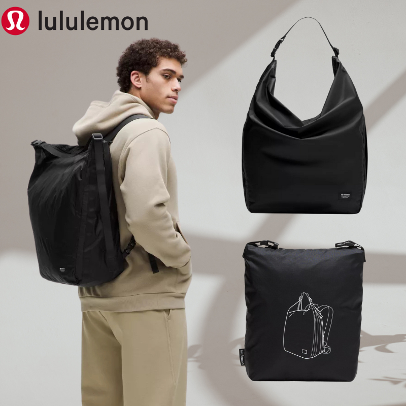 (PSM街頭潮流選)加拿大運動第一品牌 LULULEMON Packable Convertible折疊多功能背包30L