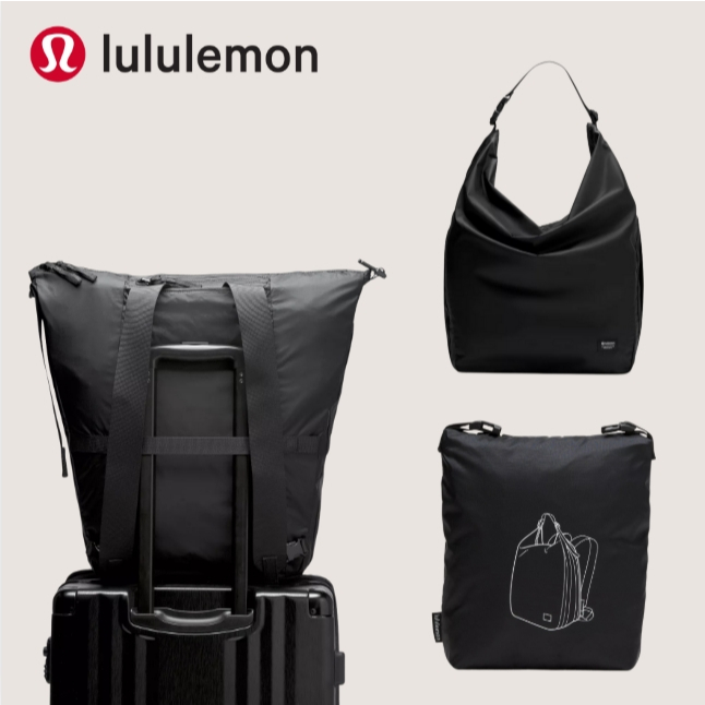 【other more 特選潮流】加拿大運動品牌 LULULEMON Packable Convertible背包30L