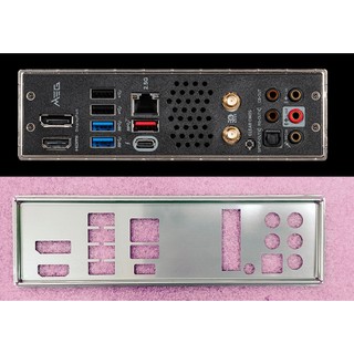 MSI 微星 MEG Z490I UNIFY ITX 專用客製化 1:1 訂製 不銹鋼 後檔片後檔板 IO檔板