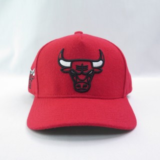 mitchell & ness NBA KICKING WOOL PRO 球帽 MN25AHA01CB 公牛 紅