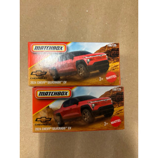 MATCHBOX 火柴盒 小汽車 2024 CHEVY SILVERADO EV 盒