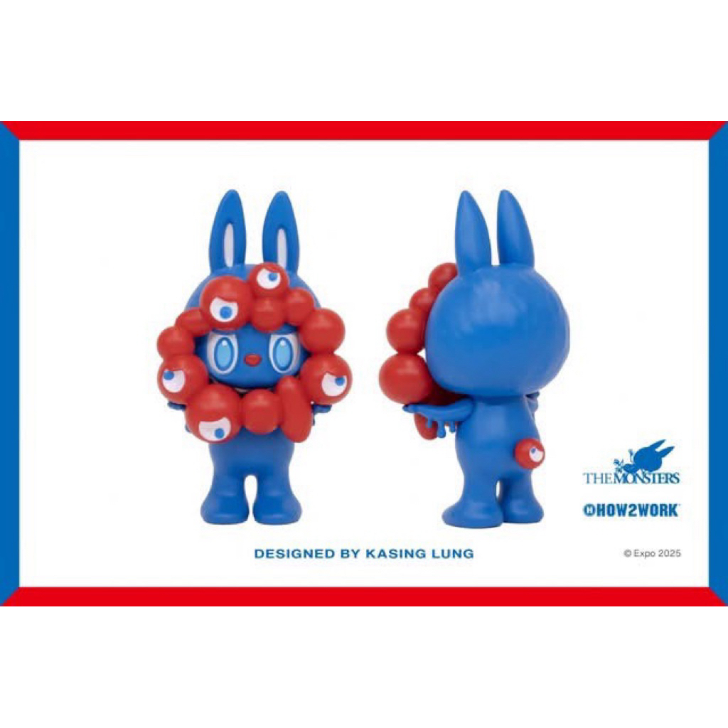 （預購）how2work kasing lung Labubu 大阪萬博 脈脈 EXPO2025 zimomo