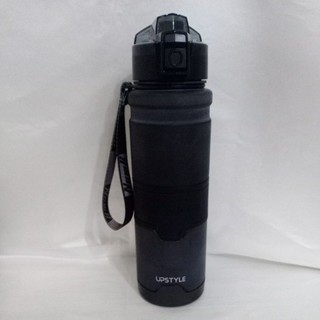 UPSTYLE運動水壺/彈跳壺1000ml（黑色）