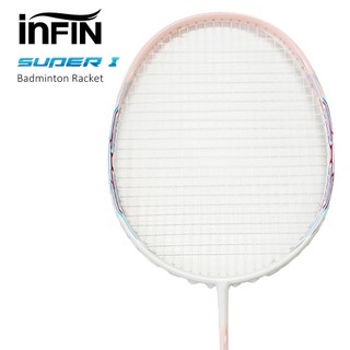 Infin 羽球拍 Super ONE-粉色 底層握把染色 瑕疵出清