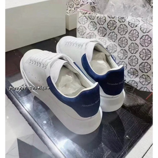 【 Ploutos Boutique 】 ALEXANDER MCQUEEN MCQ 霧藍 小白鞋 精品鞋