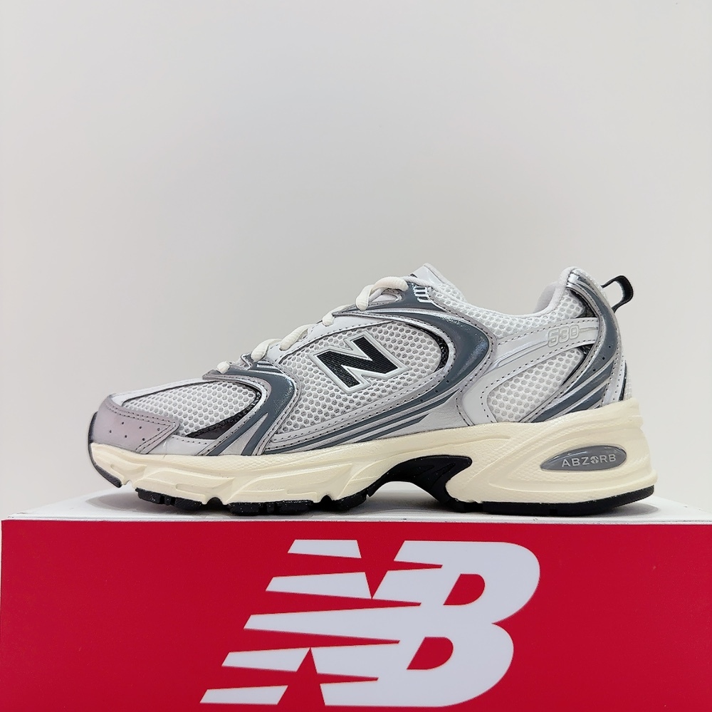 New Balance NB 530 男女款 銀色 透氣 輕量 緩震 D楦 休閒 老爹鞋 慢跑鞋 U530ESA