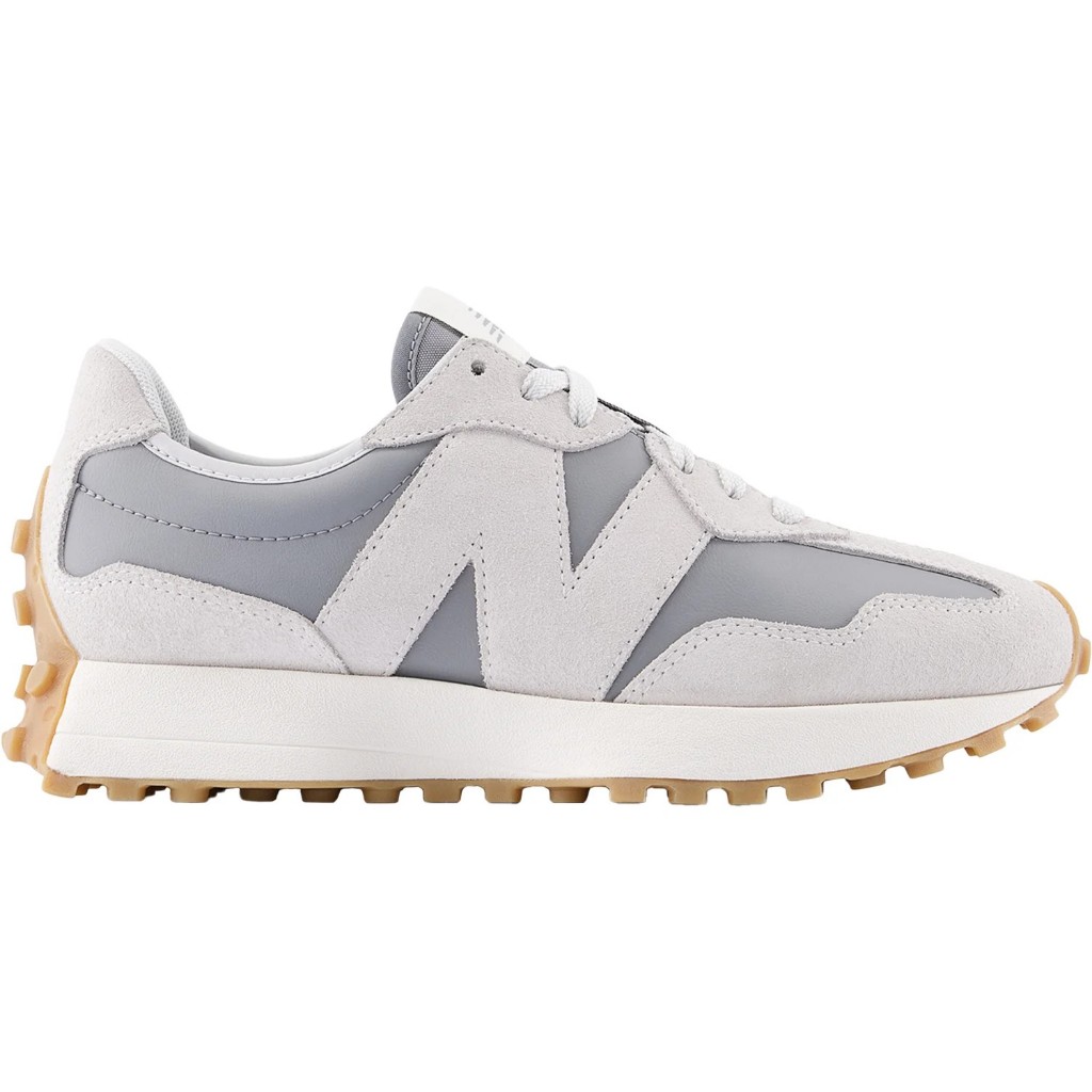 【NEW BALANCE】327系列 女鞋 復古鞋 休閒鞋 運動鞋 麂皮 灰白 灰色 WS327KAY