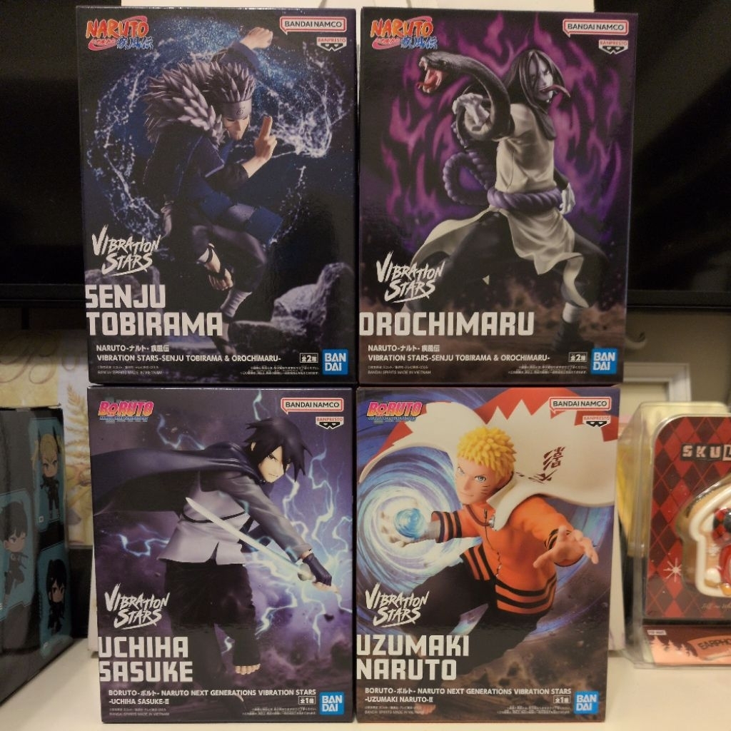 全新現貨🇯🇵日版 火影忍者 疾風傳 VIBRATION STARS 漩渦鳴人 佐助 波風湊 柱間 扉間 殺人蜂 我愛羅