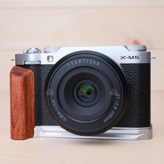 現貨24H FUJIFILM XM5 專用木質握柄 XM5握柄 XM5手把 XM5支架 XM5底座 防滑手感 提升穩定性