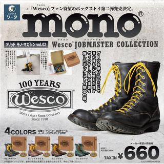 SO-TA 盒玩版附鞋盒 實物雜誌P2 Wesco JOBMASTER系列長靴吊飾(BOX) 靴子 鞋子模型