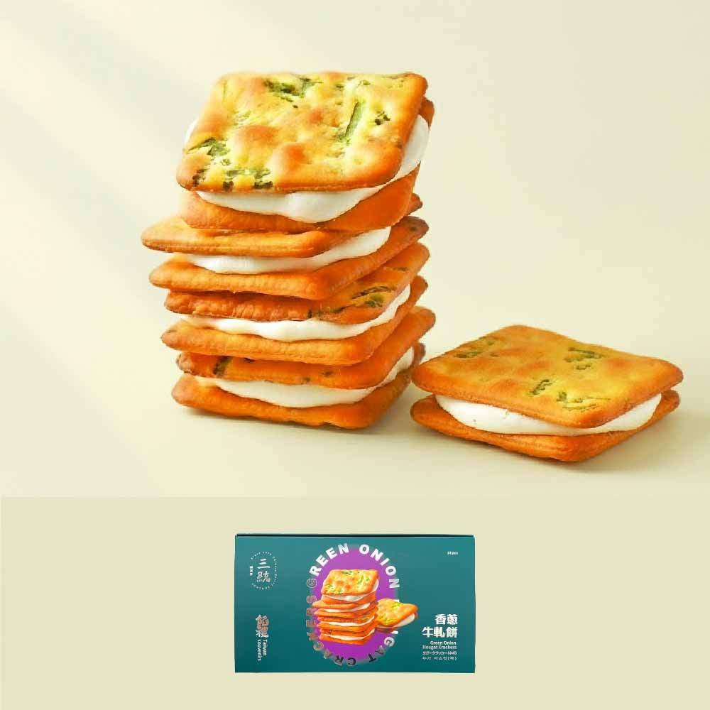 【伴手禮】- 香蔥牛軋餅 14入 中秋禮盒 過年禮盒 端午禮盒