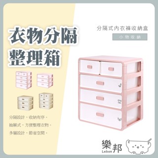 日韓多層抽屜式內衣收納整理箱 樂邦