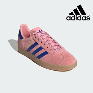 ADIDAS GAZELLE 女運動休閒鞋 粉藍 JH7213