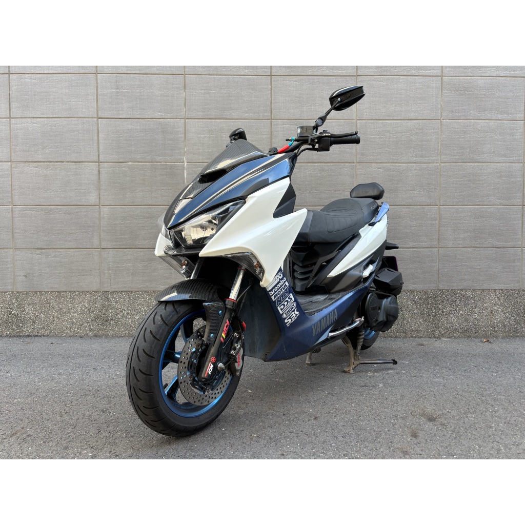 🛵台南二手機車🛵 2018 Yamaha FORCE 155 藍白