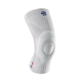 【海夫健康生活館】Bauerfeind 保爾芬德 德國原裝 專業運動護膝 NBA聯名款 白色款(XS-XXL)