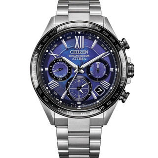CITIZEN 星辰 UNITE with BLUE 寧靜之海 限量 GPS衛星對時計時手錶CC4075-50L