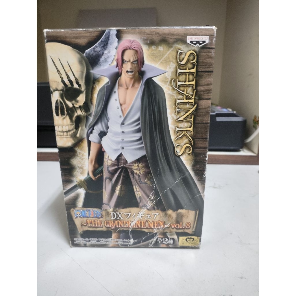 航海王 紅髮傑克 DX 日版 金證海賊王 GRANDLINE MEN 8 紅髮海賊團 傑克 SHANKS