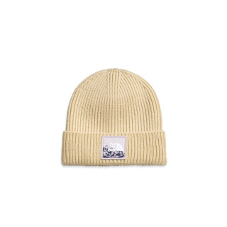 the north face logo cuf 山景毛帽