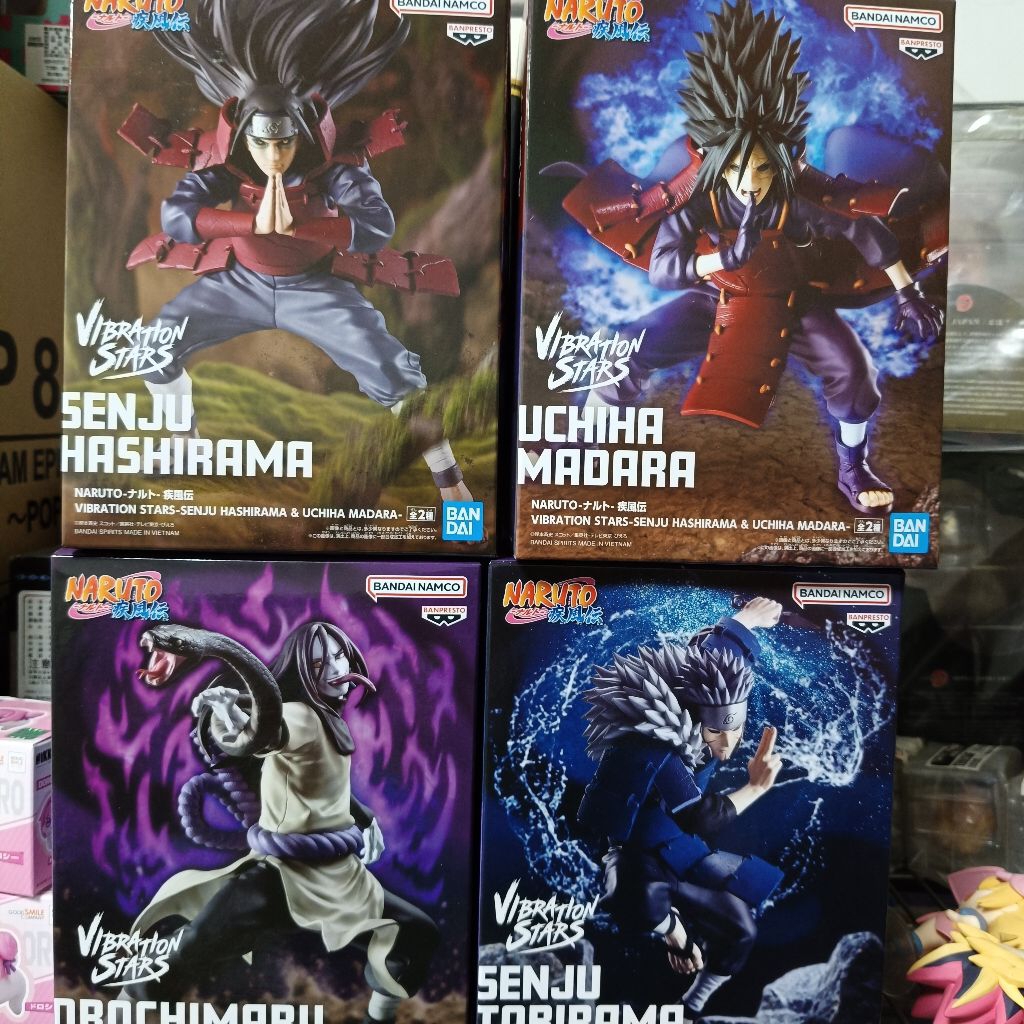 『豬玩具』代理 現貨 火影忍者疾風傳 Vibration stars 宇智波斑 大蛇丸 千手柱間 千手扉間 公仔