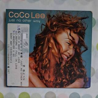 李玟 CoCo Lee just no other way 宣傳品有鋼印 附紙盒/冊子/折價劵/電台說明標貼