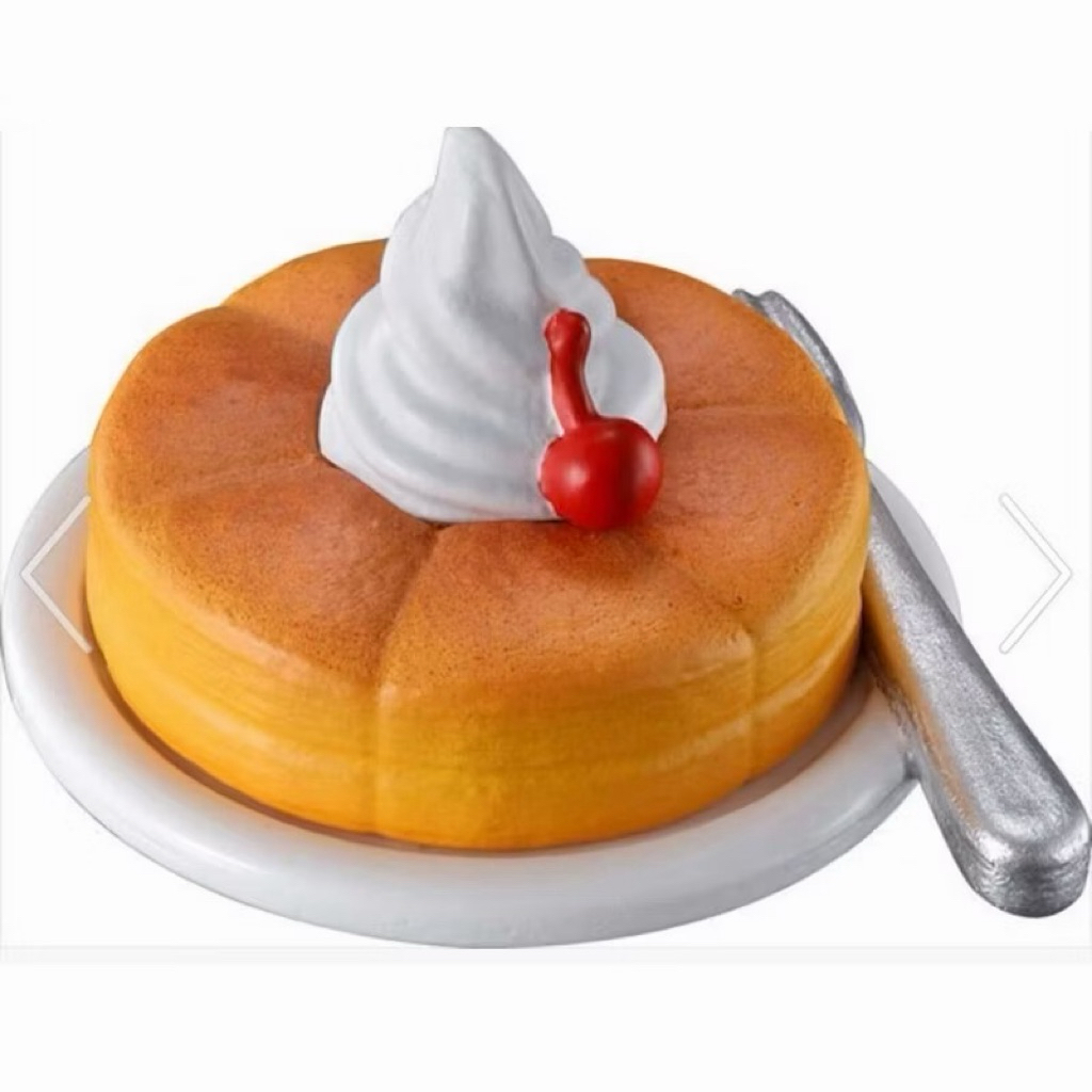 BANDAI 客美多咖啡店 鬆餅 模型（無泡澡球）