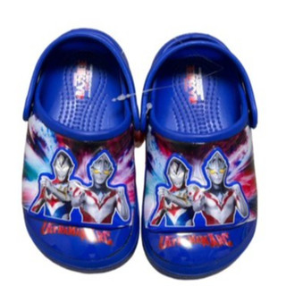 新品【免運】台灣製 正版 ULTRAMAN 超人力霸王 園丁鞋 電燈 止滑輕量 好穿17-22cm【富貴金寶】0382