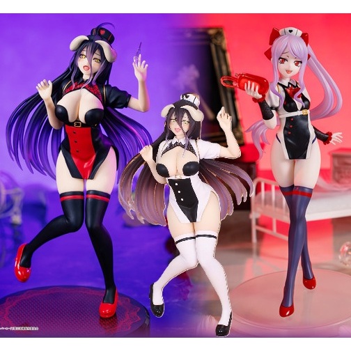 🌀日版客🌀 日版 不死者之王 SYSTEM SERVICE 雅兒貝德 夏提雅 Vivit 黑護士 景品 公仔