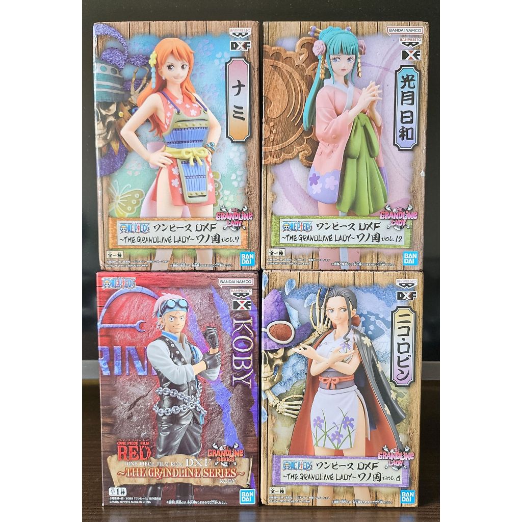 全新公仔~海賊王 航海王 光月日和 小紫、娜美、妮可·羅賓、布魯克、魯夫、小玉、烏爾蒂