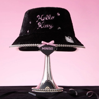 正品 Hello Kitty閃閃派對系列-毛絨漁夫帽 帽子