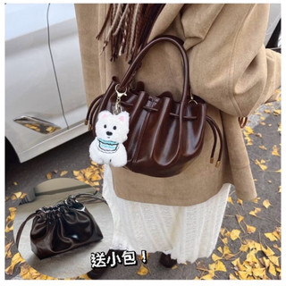 𝗛𝗲́𝘆𝗮.𝘀𝘁𝗱✨現貨 送小包✨韓系coco drawstring小香風束口水桶包B11 送小包、吊飾❗️部分預購