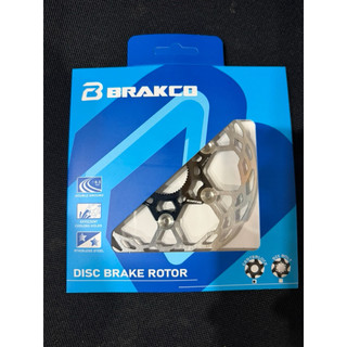BRAKCO 輕量化公路車中鎖式浮動碟盤