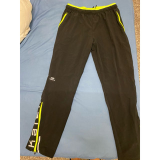 ［全新有瑕疵］迪卡儂 Decathlon 【高階】男士輕盈跑步長褲 KALENJI KIPRUN- M號