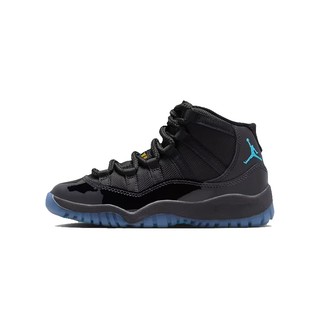 Air Jordan 11 "Gamma Blue" PS 經典回歸 黑藍 中童 378039-047