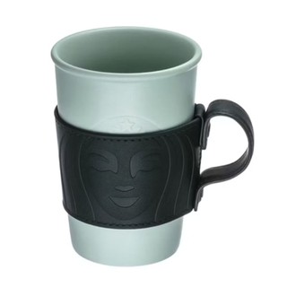 全新星巴克Starbucks女神馬克杯附綠隔熱杯套355ml