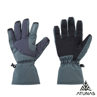 【ATUNAS 歐都納】防水保暖手套A1AG2505N深灰/防風/防水/掌心止滑/舒適版型