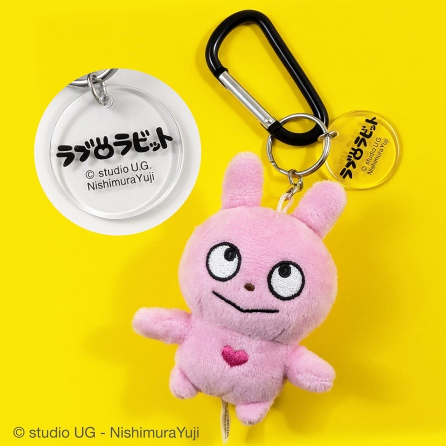 🍺HiruBiru🍺 Studio UG 西村裕二 絨毛吊飾 全身款 戀愛兔 開心熊貓 小老鼠 登山扣款 日本空運景品