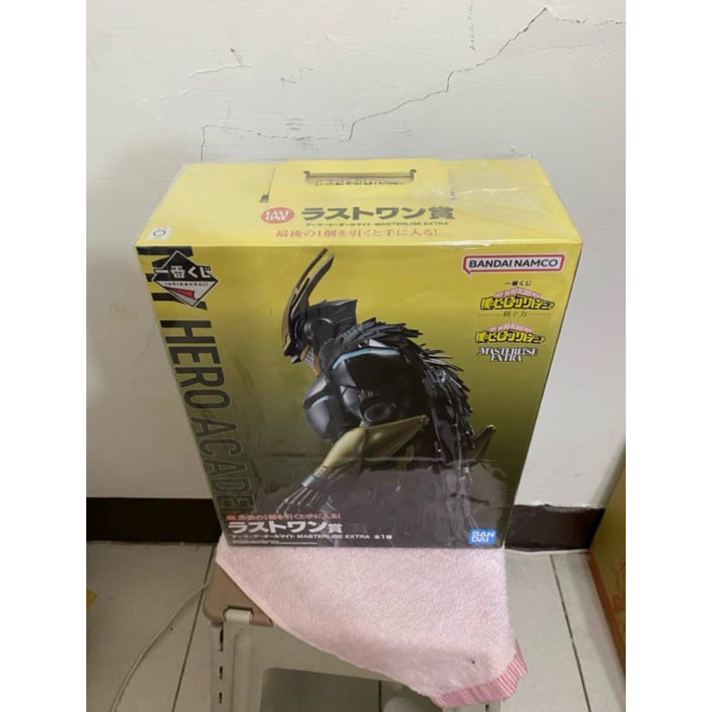 歐爾麥特最後賞 日版 全新未拆 我的英雄學院一番賞 聯繫羈絆紡 歐爾麥特 最後賞裝甲歐爾麥特