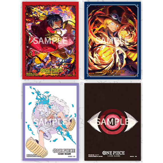 ☄️星↺航海王【官方卡套】vol.12 哥爾・D・羅傑／薩波／蒙其・D・魯夫／伊姆