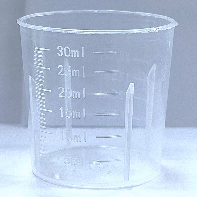 『油工廠』汽油精 2T油 小量杯 塑膠量杯 5號塑膠 PP 30ML 單個販售 方便使用 SI-1 兩種刻度 比例調整