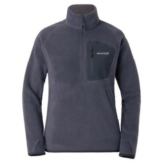 【mont-bell】女 CP100 PULLOVER 舒適輕量保暖刷毛上衣 排汗休閒衫 中層衣 1106594