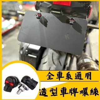 🔱 Mr king 🔱骷髏頭造型車牌螺絲 螺絲 車牌 FORCE DRG KRV JET SL