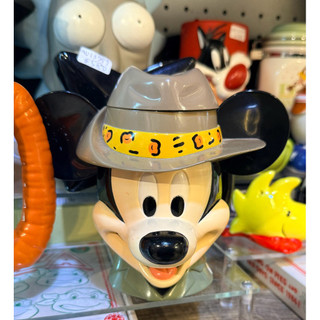 現貨 米奇 叢林探險 造型掀蓋杯 杯子 迪士尼 Disney mickey 水杯 茶杯
