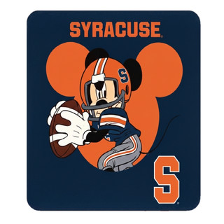 [現貨]美式球隊雙層空調毯 Mickey米奇聯名毛毯NCAA雪城橙人Syracuse Orange美足居家交換生日禮品
