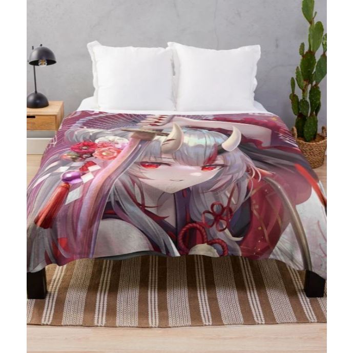 百鬼綾目毛毯 百鬼綾目 百鬼綾目周邊 百鬼あやめ HOLOLIVE HOLOLIVE周邊