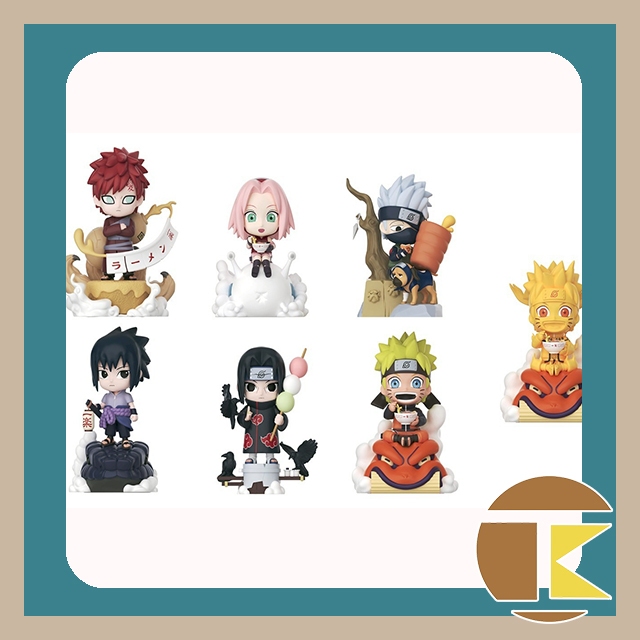 【115.2月預購】火影忍者 疾風傳 一樂拉麵主題盲盒 公仔 盲抽 收藏 娛樂 一中盒6入 愛蛋客