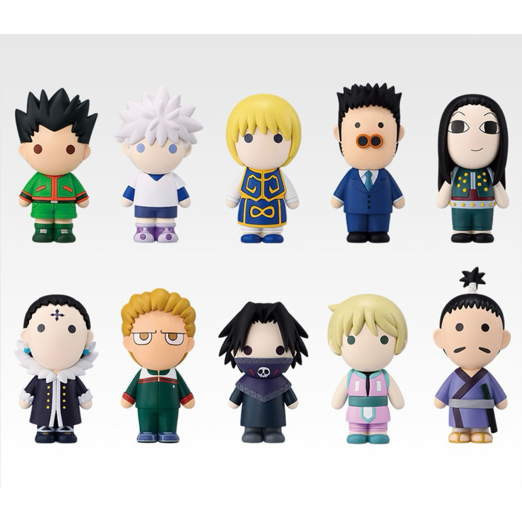 獵人 Cross the "X-Day 一番賞 小公仔 小傑 奇犽 庫拉 雷歐力 團長 飛坦 俠客